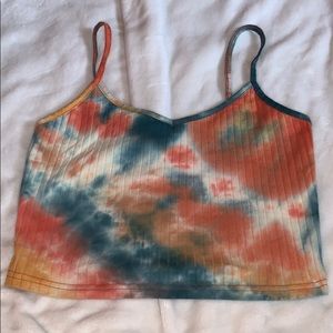 super cute cropped tie dye cami!